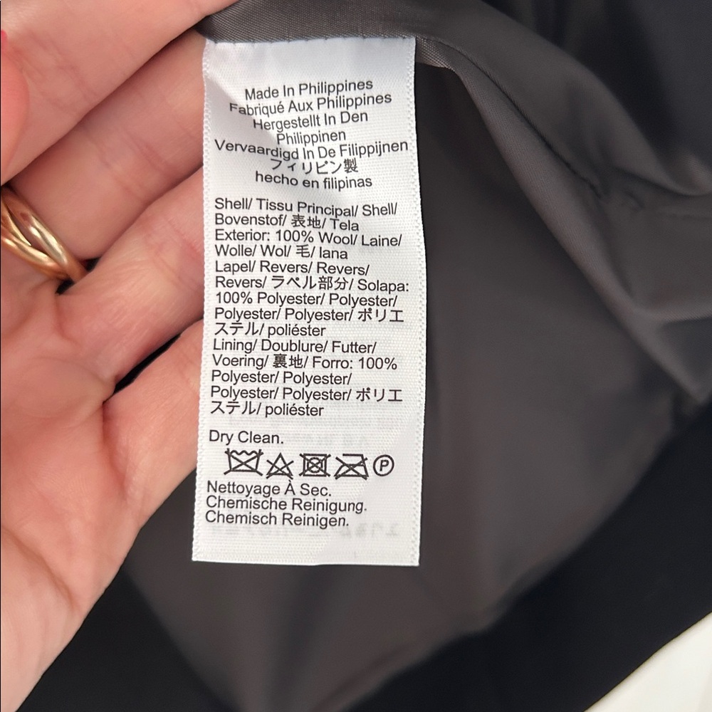 JCrew Collection Double-breasted blazer in Italian tuxedo wool, NWT - Picture 9 of 12